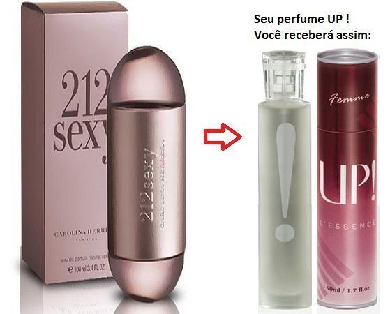 212 Sexy(Baunilha/Gardênia)Adocicados Suave 50ml!!