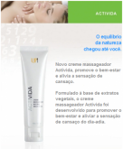 Activida(creme massageador natural multi-ervas)