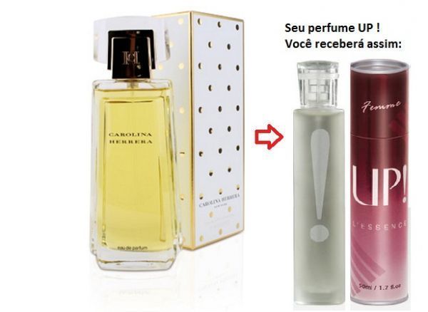 UP!Carolina Herrera(frutas vermelhas)Frutal Suave 50ml!!